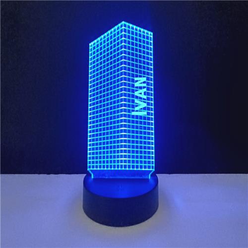 3D LED Lamp - Letter Met Naam - Ivan