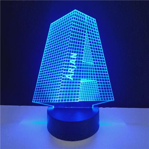 3D LED Lamp - Letter Met Naam - Arjan