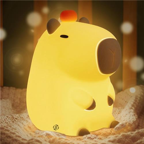 Equivera Capybara Lamp - Capibara Lamp - Nachtlampje Kinderen - Nachtlampje Baby - Lampje Slaapkamer