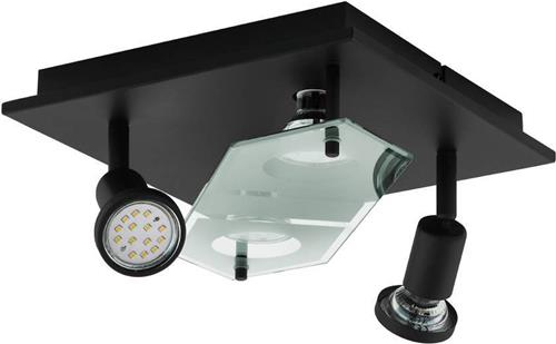 EGLO Cabo 2 Plafonnière - LED - 25 cm - Zwart