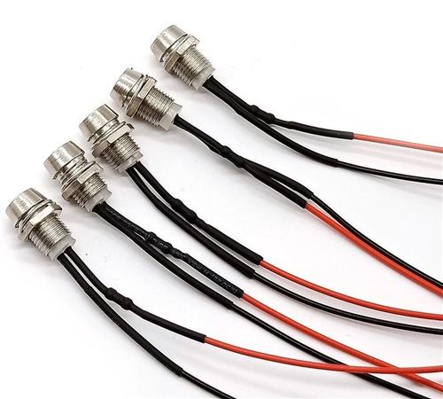 Mini LED spotverlichting - Rood - 10mm - 12/24V