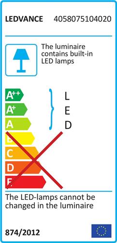 Ledvance LED Spot Vario Kantelbaar 35W 3350lm 24D - 830 Warm Wit | Zaagmaat 170mm.