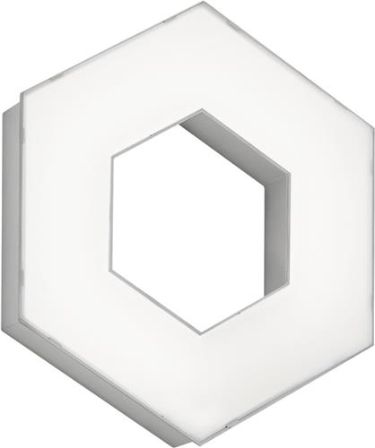 LED Plafondlamp - Trion Solamo - 8W - Warm Wit 3000K -  Dimbaar - Nachtlamp - Rond - Mat Wit - Kunststof