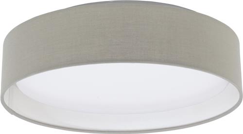 EGLO Pasteri - Plafondlamp - LED - Ø32 cm - Wit - Taupe
