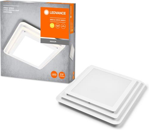 LEDVANCE ORBIS SPIRAL LAYER plafondlamp, WT, 26W, 3000lm