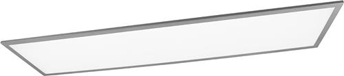 LED Plafondlamp - Plafondverlichting - Torna Tirus XL - 34W - Aanpasbare Kleur - Afstandsbediening - Dimbaar - Rechthoek - Mat Titaan - Aluminium