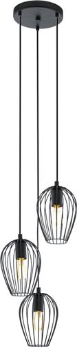 EGLO Newtown Hanglamp - E27 - Ø 38 cm - Zwart