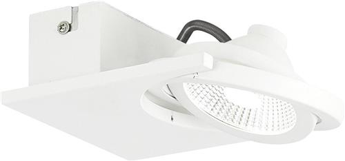 EGLO design Brea - Spot - 1 Lichts - Wit, Helder