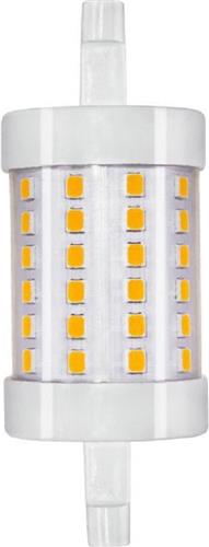 SPL LED R7s - 8W / Lengte 78mm / DIMBAAR / Lichtkleur 3000K