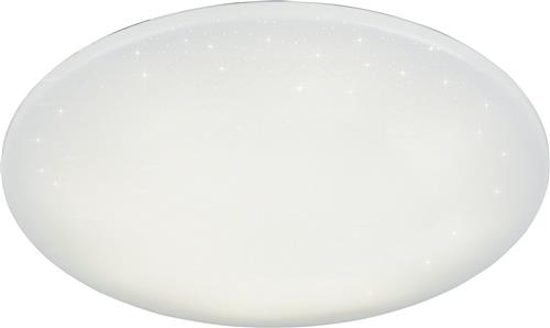 LED Plafondlamp WiZ - Smart LED - Torna Farlo - 32W - Aanpasbare Kleur - Dimbaar - Sterlicht - Rond - Mat Wit - Kunststof