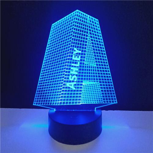 3D LED Lamp - Letter Met Naam - Ashley
