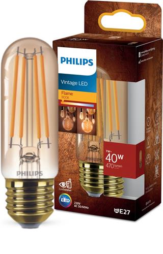 Philips Filamentlamp amber 40W T32 E27