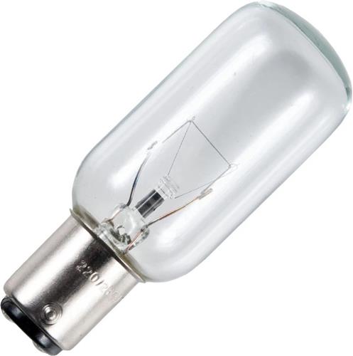 Schiefer BA15d Buis Gloeilamp | 25W 2700K 160lm 220V/260V | Dimbaar