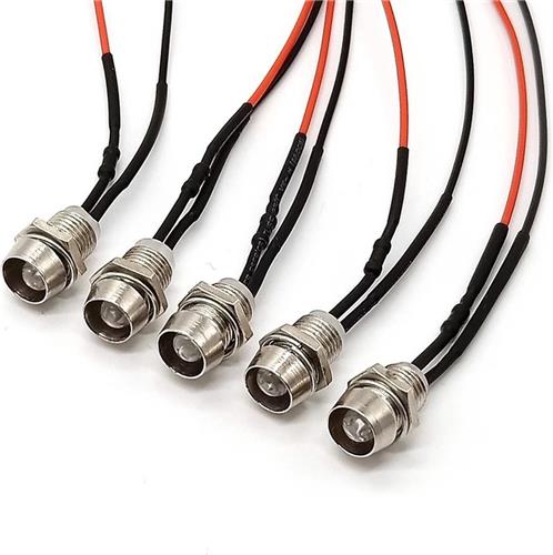 Mini LED spotverlichting - Koud wit - 10mm - 12/24V