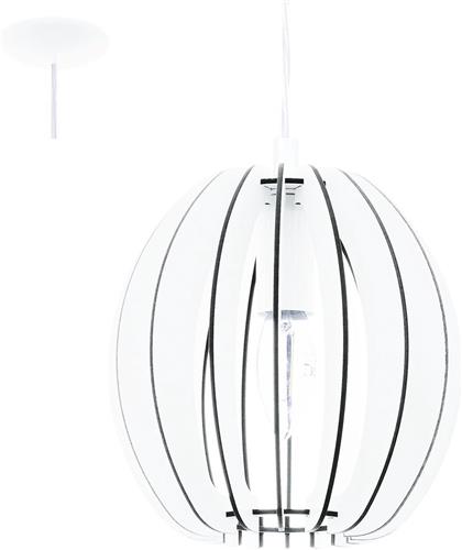 EGLO Cossano - Hanglamp - 1 Lichts - Ø190mm. - Wit