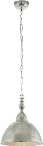 EGLO Vintage Easington - Hanglamp - 1 Lichts - ø350 mm. - Staal