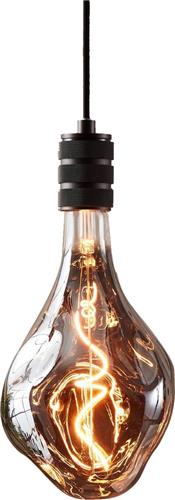 EGLO LED Lamp - E27 - Ø 16,5 cm - Rookglas - 1800K - Dimbaar