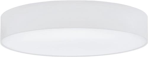 EGLO Pasteri Plafonnière - E27 - Staal;Textiel - Wit