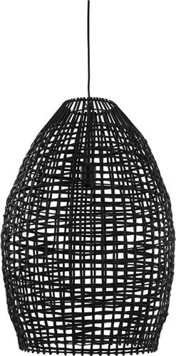 Light & Living Hanglamp Olaki - Zwart - Ø46cm - Modern - Hanglampen Eetkamer, Slaapkamer, Woonkamer