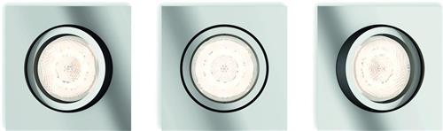 Philips Shellbark - Inbouwspot - 3 Lichtpunten - chroom - 3 x 500lm