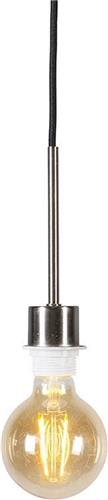 QAZQA combi - Moderne Hanglamp - 1 lichts - Ø 60 mm - Zwart - Woonkamer | Slaapkamer | Keuken