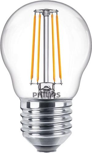 Philips - Master Value LEDluster E27 Kogel Filament Helder 3.4W 470lm - 927 Zeer Warm Wit | Beste Kleurweergave - Dimbaar - Vervangt 40W