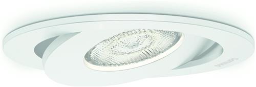 Philips myLiving Asterope white LED Recessed spot light