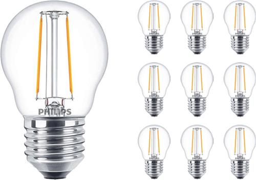 Voordeelpak 10x Philips Corepro LEDbulb E27 A60 7W 827 Helder - Vervangt 60W