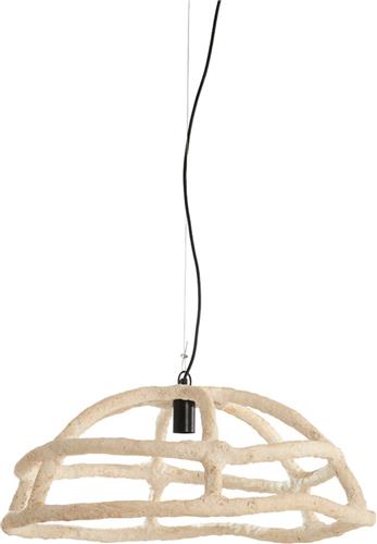 Light & Living Hanglamp Porila - Papier-maché - 70cm - Crème