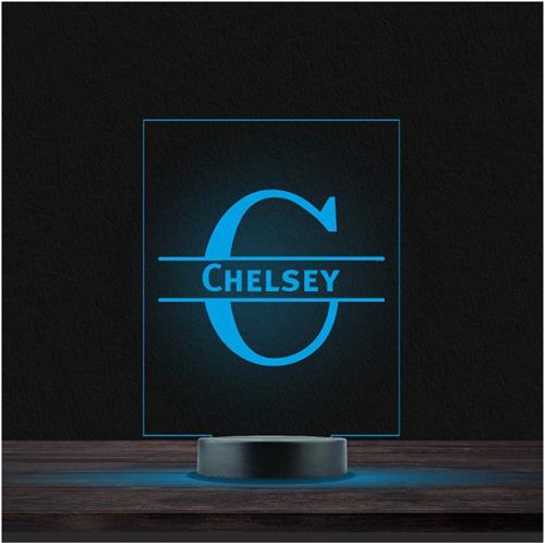 Led Lamp Met Naam - RGB 7 Kleuren - Chelsey