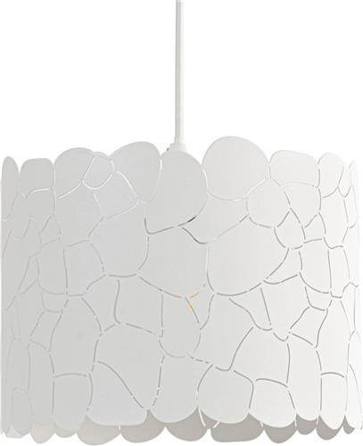 Lindby - hanglamp - 1licht - Metaal - E27 - wit