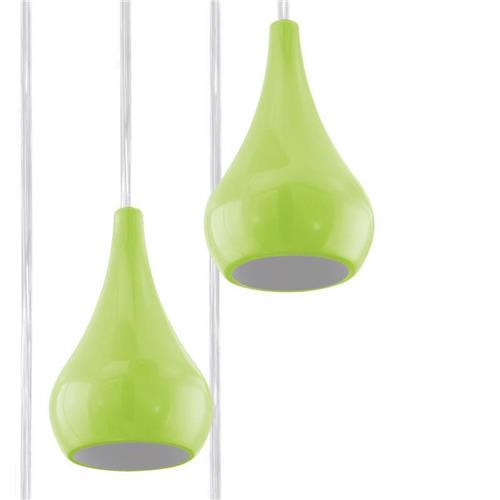 EGLO Nibbia - Hanglamp - 5 Lichts - Groen