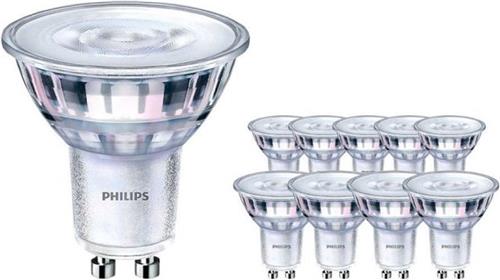 Voordeelpak 10x Philips CorePro LEDspot MV GU10 3.5W 840 36D | Koel Wit - Vervangt 35W