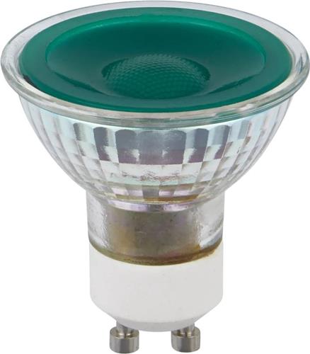 SPL LED GU10 - 5W GROEN / DIMBAAR