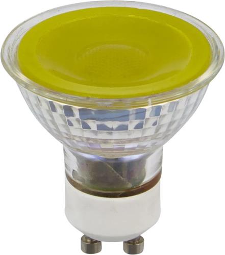 SPL LED GU10 - 5W GEEL / DIMBAAR