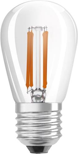 Osram Classic LED E27 Edison Filament Helder 4.8W 360lm - 822 Zeer Warm Wit | Dimbaar - Vervangt 33W