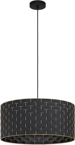 EGLO Marasales Hanglamp - E27 - Ø 55 cm - Zwart/Koper