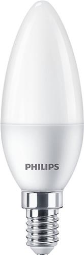 Philips energiezuinige LED Kaars Mat - 25 W - E14 - warmwit licht - 2 stuks - Bespaar op energiekosten