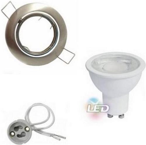 U10 LED-spotkit met 8W LED-lamp - Koel wit licht - Overig - Unité - Wit Froid 6000K - 8000K - SILUMEN