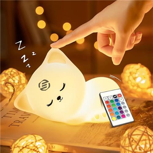 Equivera Nachtlampje Baby - Kinder Nachtlampje - Bedlampje - Slaaphulp Kinderen - Babykamer lampje - Kinderkamer Lampje