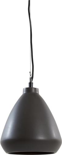 Light & Living Hanglamp Desi - Zwart - Ø22.5cm - Modern - Hanglampen Eetkamer, Slaapkamer, Woonkamer