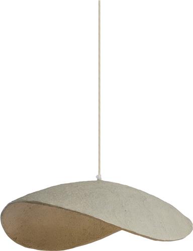 Light & Living Hanglamp Lonia - Papier Maché - 71cm - Grijs
