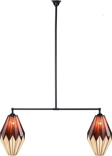 Art Deco Trade - Tiffany T-lamp 2 lichts Origami