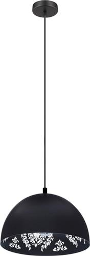 EGLO Congresbury Hanglamp - E27 - Ø 38 cm - Zwart/Wit