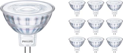 Voordeelpak 10x Philips Corepro LEDspot GU5.3 MR16 4.4W 827 - Vervangt 35W