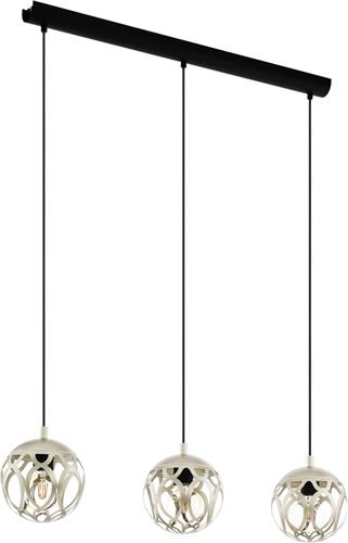 EGLO Mirtazza - Hanglamp - E27 - 88 cm - Zwart