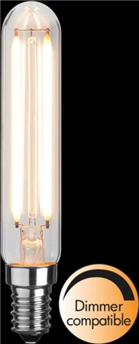 Staaflamp - E14 - 2W - Extra Warm Wit - 2700K - Dimbaar - Filament - Helder