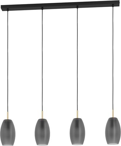 EGLO Batista Hanglamp - E27 - 94.5 cm - Zwart
