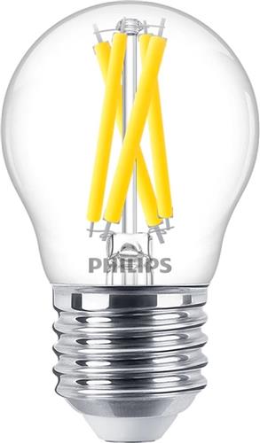 Philips MASTER LED E27 Kogel Filament Helder 5.9W 806lm - 922-927 Dim To Warm | Beste Kleurweergave - Dimbaar - Vervangt 60W