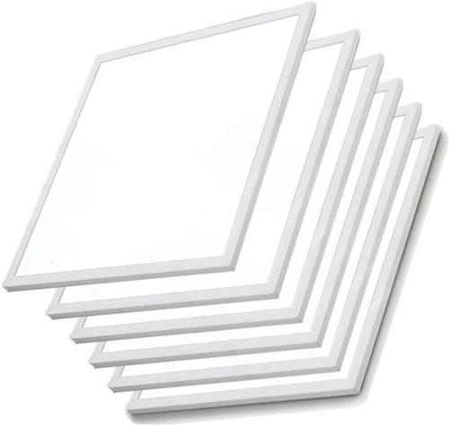 LED-paneel 60x60 Slim 45W WIT (pak van 6) - Geen flikkering - Warm wit licht - Overig - Wit - Wit Chaud 2300K - 3500K - SILUMEN